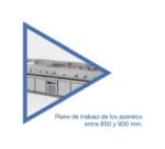 Edenox Mesa Refrigerada Baja Gastronorm GN 1/1 MPGB - Imagen 3