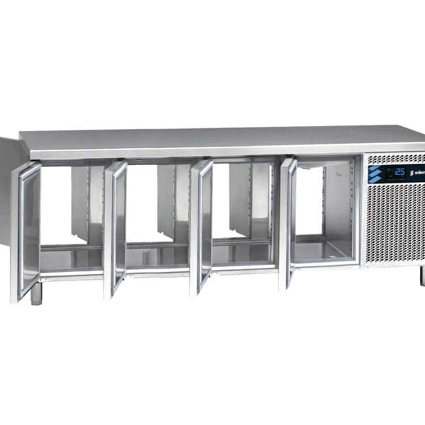 Edenox Mesa Refrigerada Gastronorm GN 1/1 Puertas Pasantes