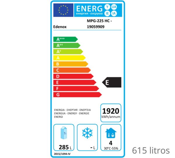 Edenox Mesa Refrigerada Gastronorm GN 1/1 MPG - Imagen 4