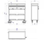 Edenox Mesa de Terraza MT-1045 C S1 - Imagen 2