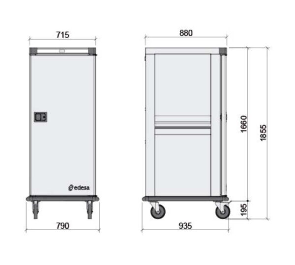 Edenox Carro Caliente Thermik HTB-20 - Imagen 7