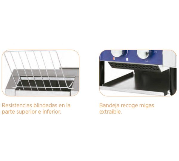 Edenox Tostadora de Cinta TPC-40 - Imagen 3