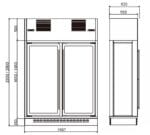 Edenox Vinoteca Enolux Central WI-2C - Imagen 4