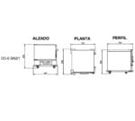 Eratos Carro Caliente CC-5 GN 2/1 - Imagen 2