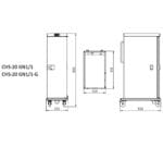 Eratos Carro Caliente Control de Humedad CHS 20 GN 1/1-G - Imagen 2