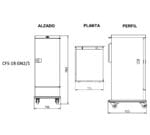 Eratos Carro Frío CFS-18 GN2/1 - Imagen 3