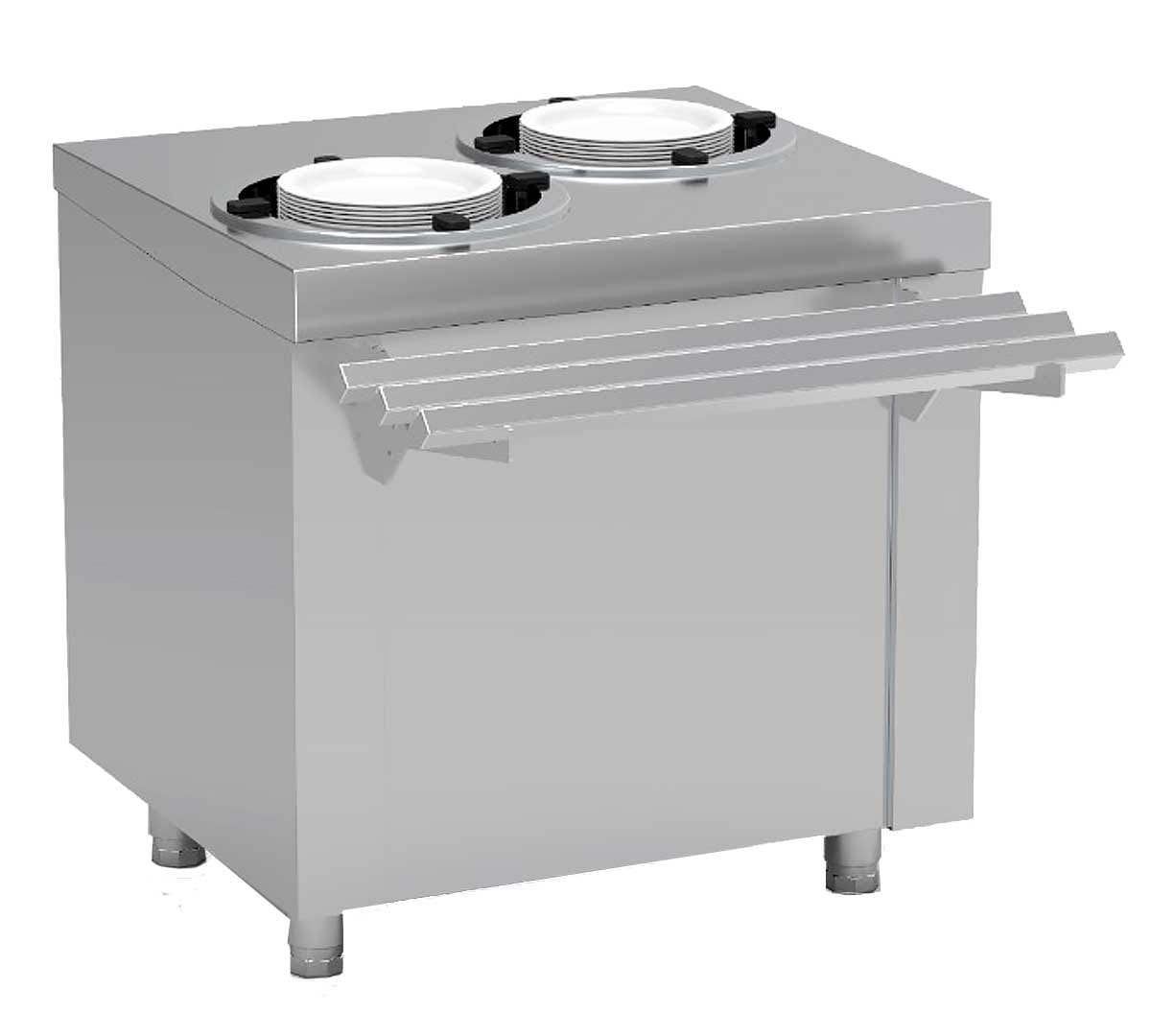 eratos-dispensador-caliente-platos-sdpc-80-01.jpg Eratos Self Service Dispensador Caliente para Platos SDPC-80 - Imagen 1