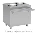 Eratos Self Service Dispensador Caliente para Platos SDPC-80 - Imagen 2