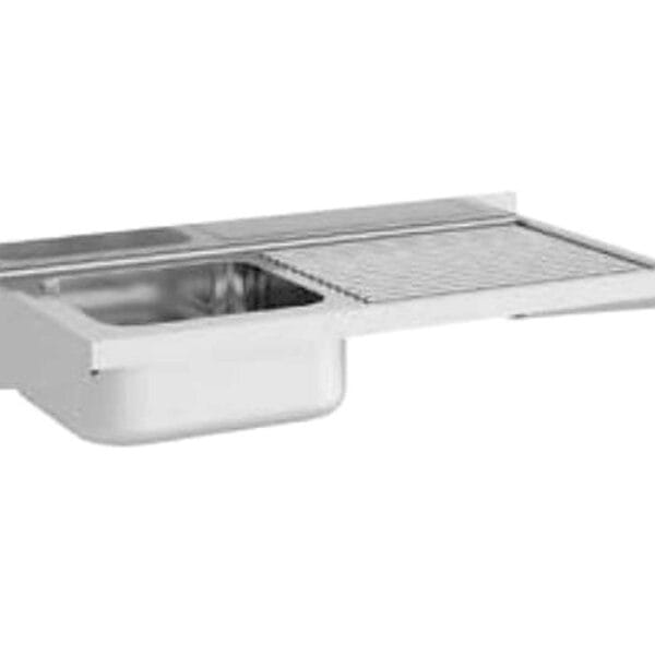 Eratos Fregadero Gama 500 con Cartela y Espacio Lavavasos