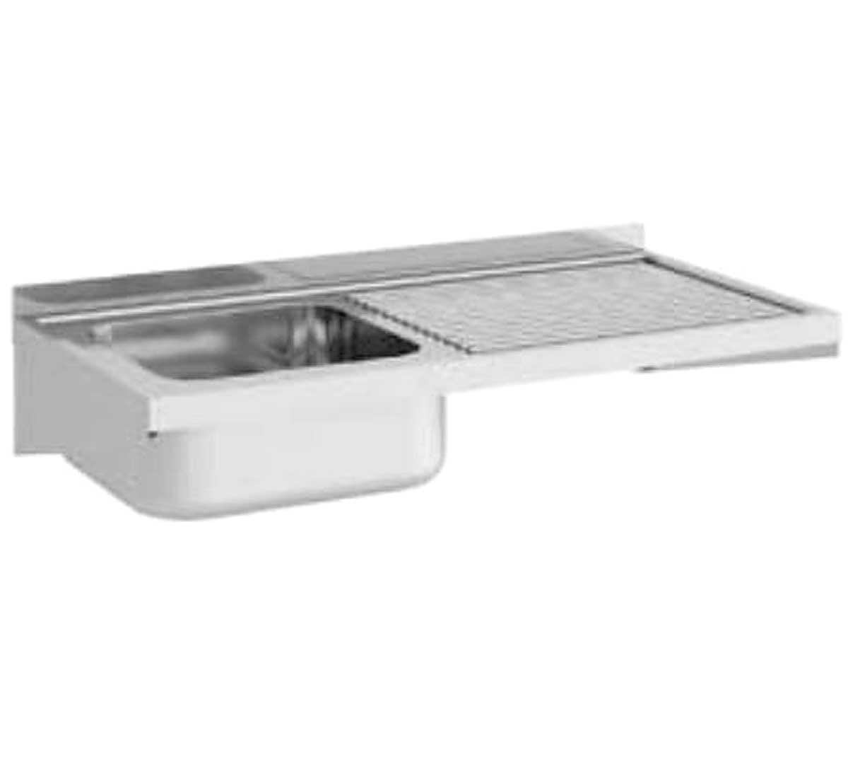 eratos-fregadero-500-cartela-lavavasos-01.jpg Eratos Fregadero Gama 500 con Cartela y Espacio Lavavasos - Imagen 1