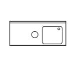 Eratos Fregadero Gama 700 Desbarazado sin Bastidor - Imagen 2