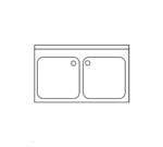 Eratos Fregadero Gama 600 con Bastidor y Estante - Imagen 7