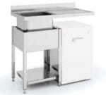 Eratos Fregadero Gama 700 con Espacio Lavavajillas y Estante - Imagen 2