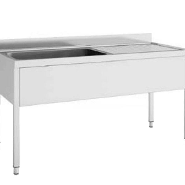 Eratos Fregadero Gama 700 Gran Capacidad con Bastidor Sin Estante