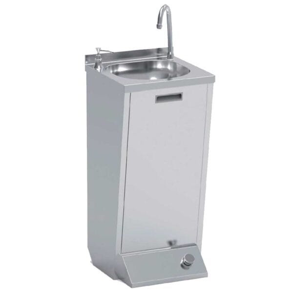 Eratos Lavamanos con Pulsador de Pie y Dosificador LPD-44