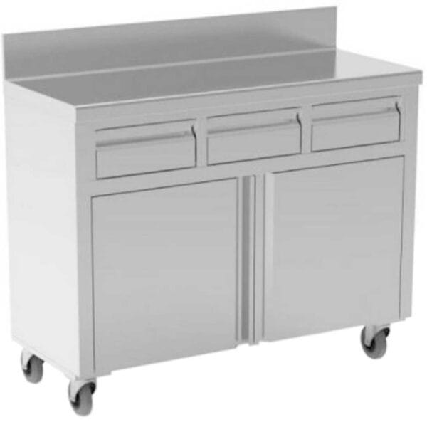 Eratos Mesa Cerrada de Apoyo y Servicio para Terraza