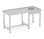 Eratos Mesa con Refuerzo y Aro para Desbarazado