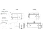 Eratos Mesa con Refuerzo y Aro para Desbarazado - Imagen 2