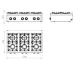 Fainca HR Cocina Serie 750 Sobremesa C6F750S - Imagen 2
