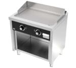 Fainca HR Fry Top de Acero Serie 600 de Pie FTE-E