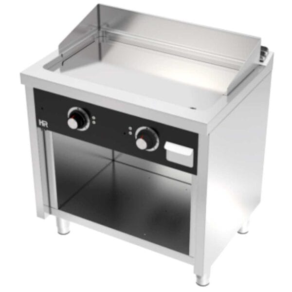 Fainca HR Fry Top de Cromo Serie 600 de Pie FTE-ECR