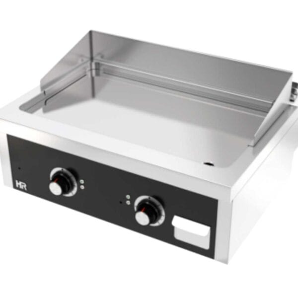 Fainca HR Fry Top de Cromo Serie 600 de Sobremesa FTE-SCR