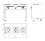 Fainca HR Cocina Serie 600 con Mueble C3F600E - Imagen 2
