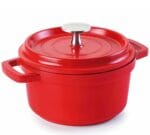 Lacor Cacerola con Tapa Mini Roja Coccottes