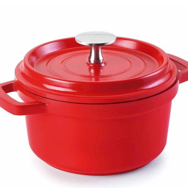 Lacor Cacerola con Tapa Mini Roja Coccottes