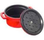 Lacor Cacerola con Tapa Mini Roja Coccottes - Imagen 2