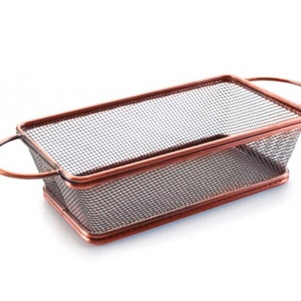 Lacor Cestillo Rectangular con Asas Bronce