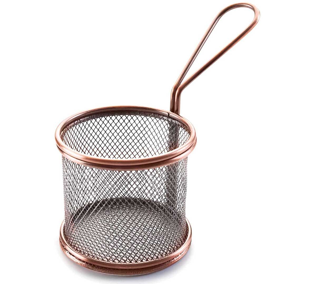 lacor-cestillo-redondo-bronce-01.jpg Lacor Cestillo Redondo Bronce - Imagen 1