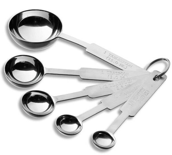 Lacor Juego de 5 Cucharas Medidoras