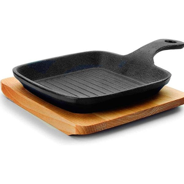 Lacor Mini Grill con Base Magma