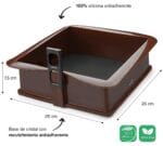 Lacor Molde Silicona Desmontable Cuadrado - Imagen 3