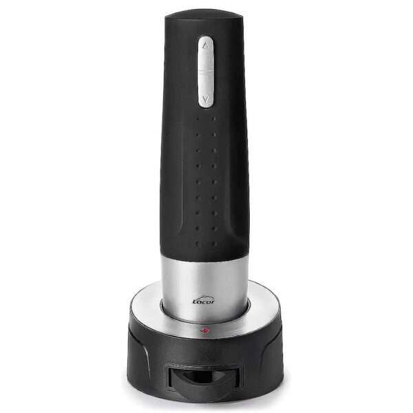 Lacor Sacacorchos Eléctrico con Base Black