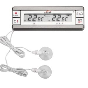 Lacor Termómetro Alarma para Frigorífico y Congelador