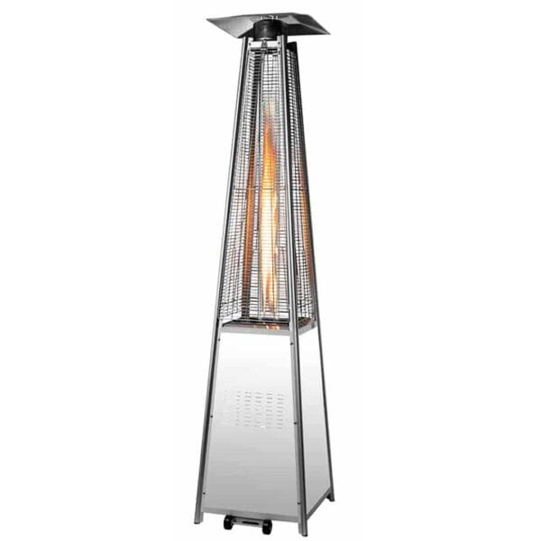 Muebles Romero Estufa Pirámide Blanca 9904