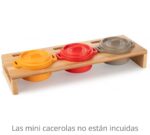 Pujadas Base Madera para 3 Mini Cacerolas - Imagen 2