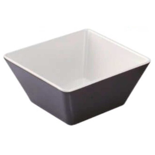 Pujadas Bol Melamina Canon Cuadrado Negro