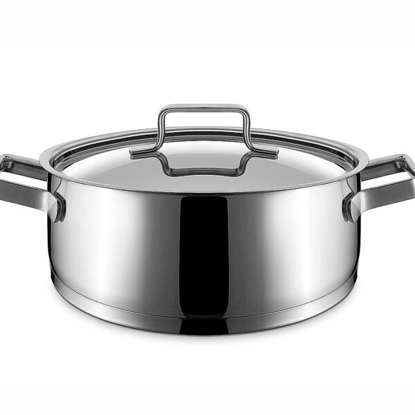 Pujadas Cacerola Baja con Tapa Inox First