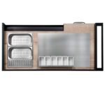 Pujadas Carro Cocktail con Encimera de Madera y Área de Trabajo - Imagen 2