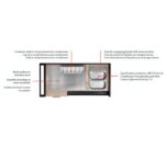 Pujadas Carro Cocktail con Encimera de Madera y Área de Trabajo - Imagen 6