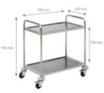 Pujadas Carro Desmontable Ligero 2 Estantes - Imagen 2