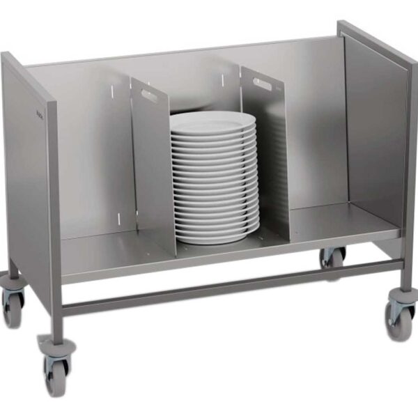 Pujadas Carro Porta Platos Inox