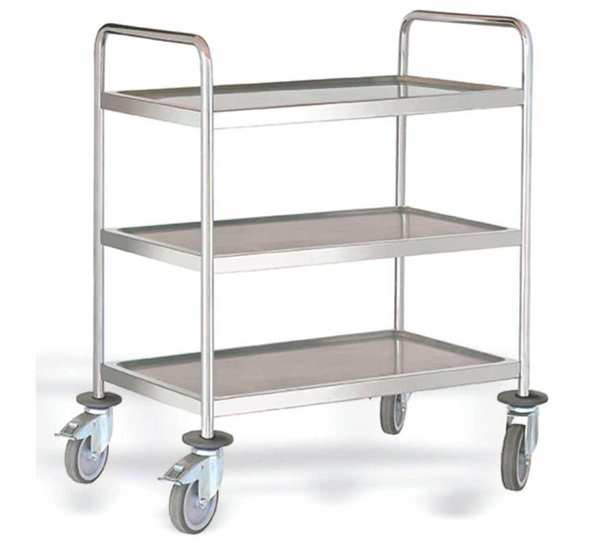 pujadas-carro-servicio-3-estantes-01.jpg Pujadas Carro Servicio 3 Estantes - Imagen 1