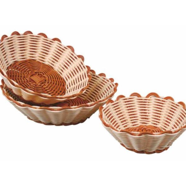 Pujadas Cesta Redonda Borde Curvo