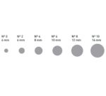 Pujadas Conjunto de 6 Boquillas Policarbonato Nº 5 - Imagen 2