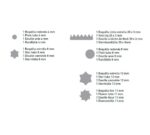 Pujadas Conjunto de 6 Boquillas Nº 0 - Imagen 2