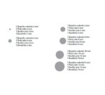 Pujadas Conjunto de 6 Boquillas Nº 1 - Imagen 2